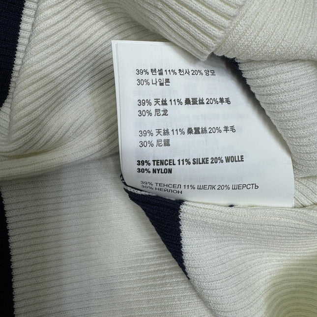 MIU 25S ICE STRIPE KNIT VEST 264114