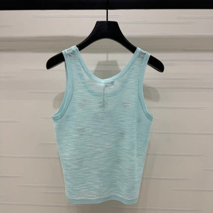 CHANEL 25S PATCHWORK TANK TOP 264144