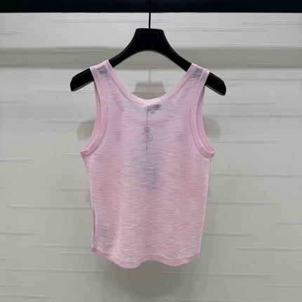 CHANEL 25S PATCHWORK TANK TOP 264143