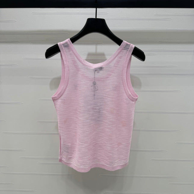 CHANEL 25S PATCHWORK TANK TOP 264143