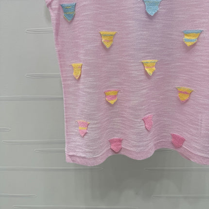 CHANEL 25S PATCHWORK TANK TOP 264143