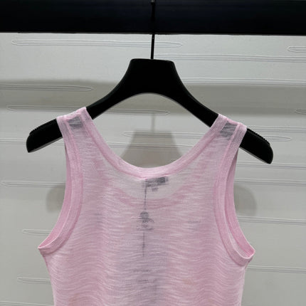 CHANEL 25S PATCHWORK TANK TOP 264143