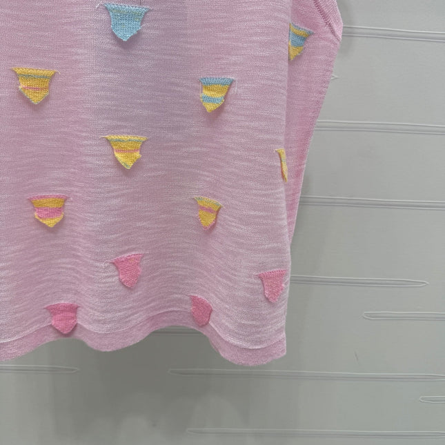 CHANEL 25S PATCHWORK TANK TOP 264143