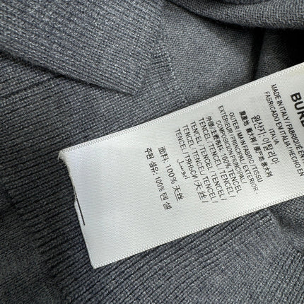 BURBERRY SHORT-SLEEVE KNITTED POLO SHIRT 274846