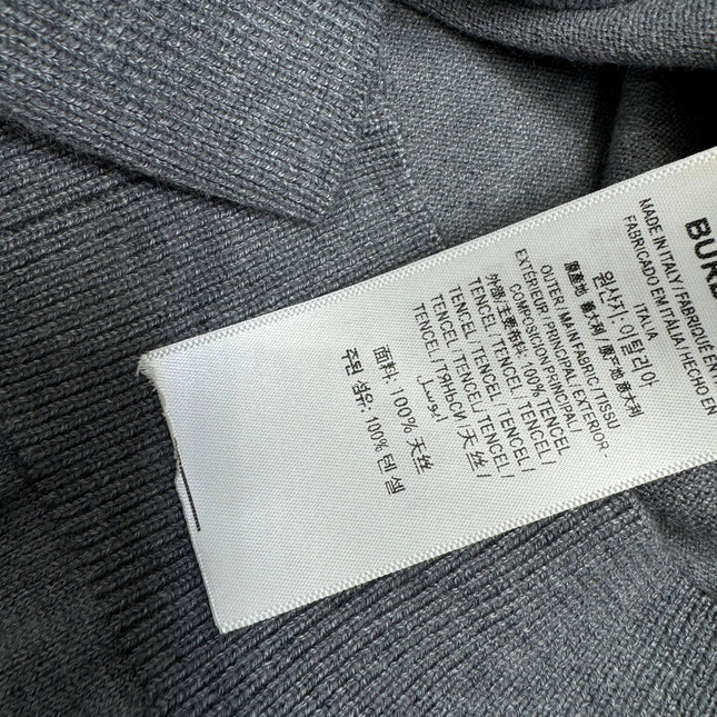 BURBERRY SHORT-SLEEVE KNITTED POLO SHIRT 274846