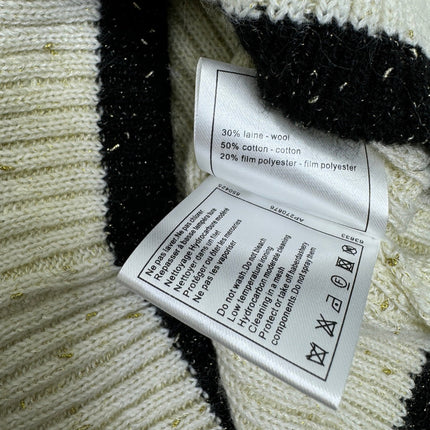 CHANEL ROUND-NECK SEQUIN KNIT VEST 274864