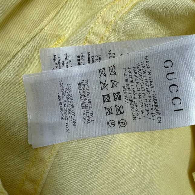 GUCCI SLIT DENIM SKIRT 269444