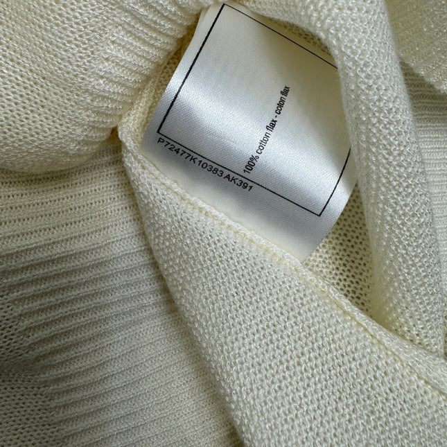 CHANEL SHORT-SLEEVE CREW NECK SWEATER 269419