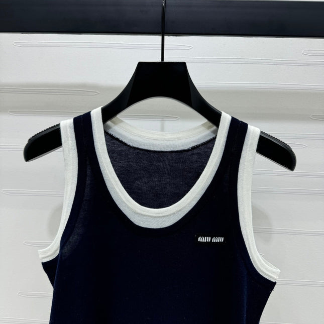 MIUMIU SLEEVELESS TOP 269403