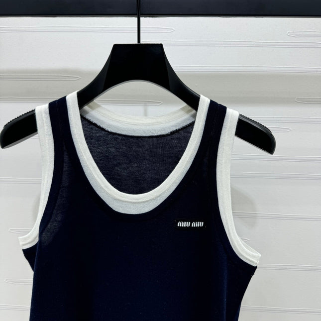 MIUMIU SLEEVELESS TOP 269403