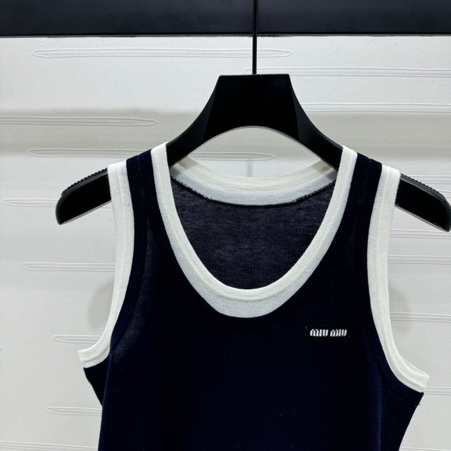 MIUMIU SLEEVELESS TOP 269403