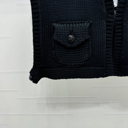 CHANEL CROPPED KNIT SWEATER 269386