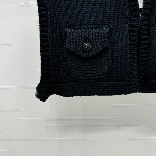 CHANEL CROPPED KNIT SWEATER 269386