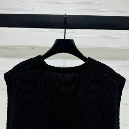 CHANEL CROPPED KNIT SWEATER 269386