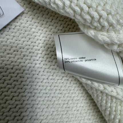 CHANEL CROPPED KNIT SWEATER 269388