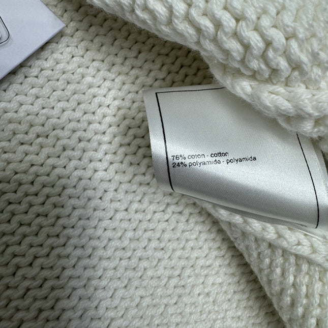 CHANEL CROPPED KNIT SWEATER 269388