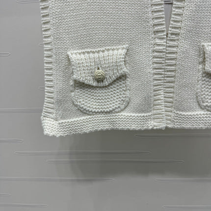 CHANEL CROPPED KNIT SWEATER 269388