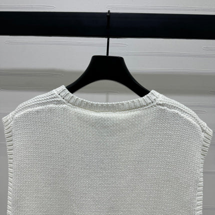CHANEL CROPPED KNIT SWEATER 269388