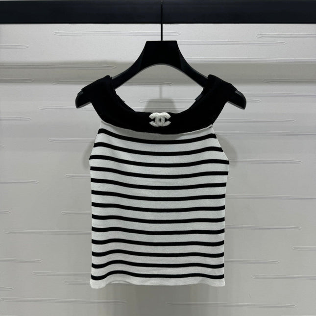 CHANEL CUT-OUT KNIT TOP 269503