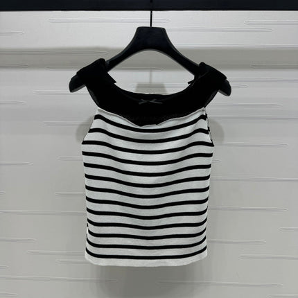 CHANEL CUT-OUT KNIT TOP 269503