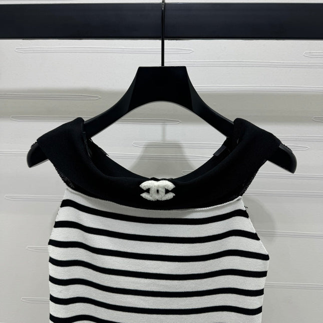 CHANEL CUT-OUT KNIT TOP 269503
