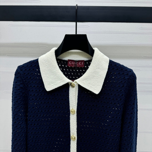 GUCCI LONG-SLEEVE CARDIGAN 273211