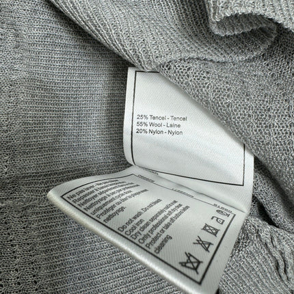 CHANEL POLO SHIRT GREY 274898