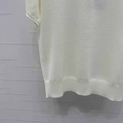 CHANEL POLO SHIRT WHITE 274896
