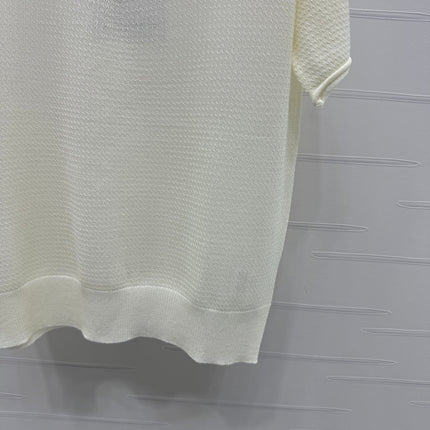 CHANEL POLO SHIRT WHITE 274896