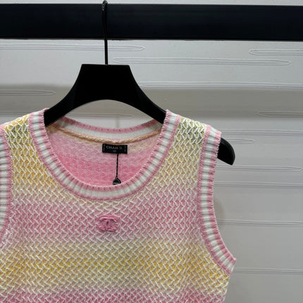 CHANEL SLEEVELESS KNIT VEST 274919