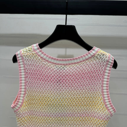 CHANEL SLEEVELESS KNIT VEST 274919