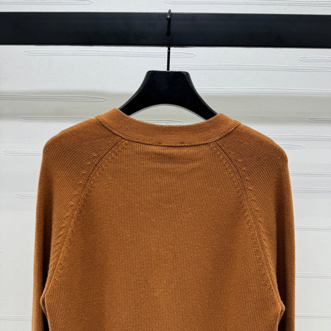 CHANEL HEAVY KNIT CARDIGAN WITH EMBELLISHED FLORAL DETAILS 274877