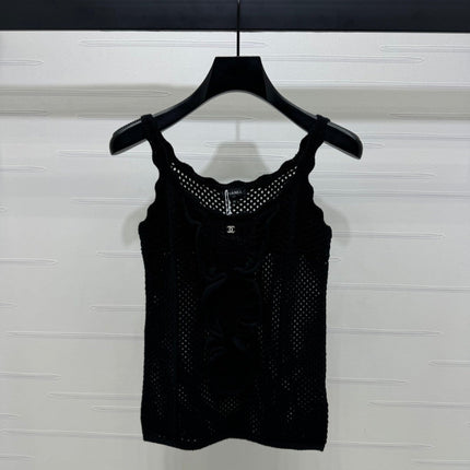 CHANEL WIDE-STRAP TANK TOP 274892