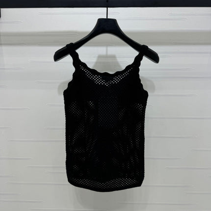 CHANEL WIDE-STRAP TANK TOP 274892