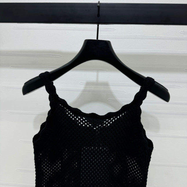 CHANEL WIDE-STRAP TANK TOP 274892
