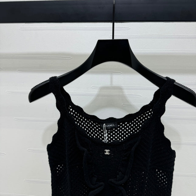 CHANEL WIDE-STRAP TANK TOP 274892