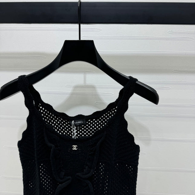 CHANEL WIDE-STRAP TANK TOP 274892