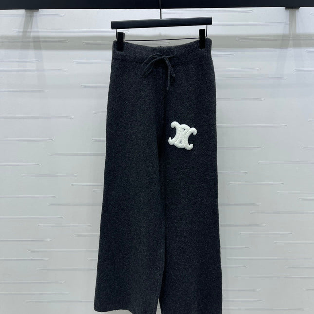 CELINE 25S KNIT PULLOVER AND PANTS SET 0088
