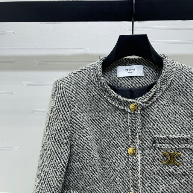 CELINE 25S TWEED JACKET 0033