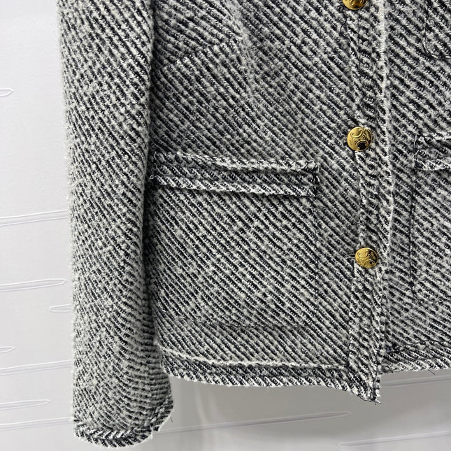 CELINE 25S TWEED JACKET 0033