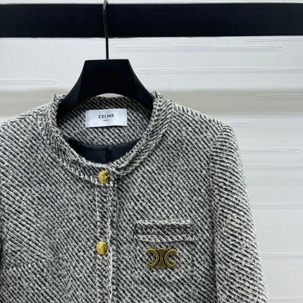 CELINE 25S TWEED JACKET 0033