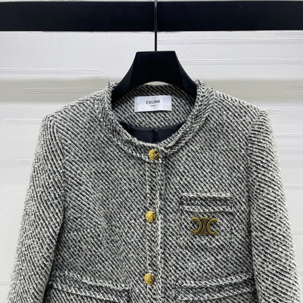 CELINE 25S TWEED JACKET 0033