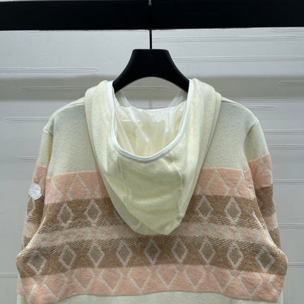 MONCLER 25S HOODED CARDIGAN 239