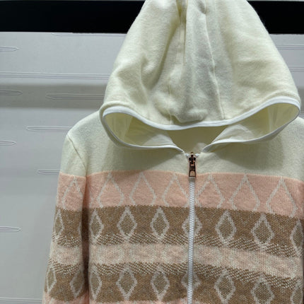 MONCLER 25S HOODED CARDIGAN 239