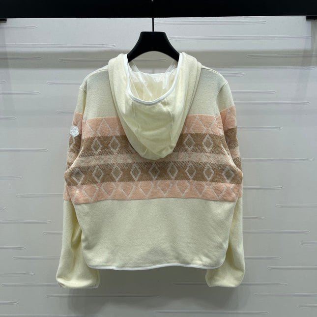 MONCLER 25S HOODED CARDIGAN 239