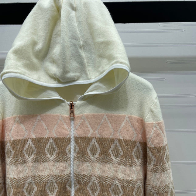 MONCLER 25S HOODED CARDIGAN 239