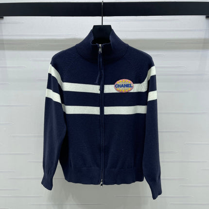 CHANEL 25S STAND-COLLAR CARDIGAN 283