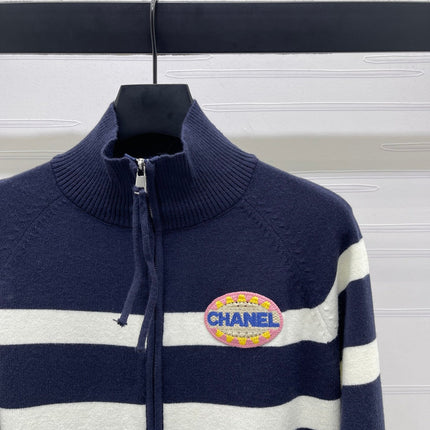 CHANEL 25S STAND-COLLAR CARDIGAN 283