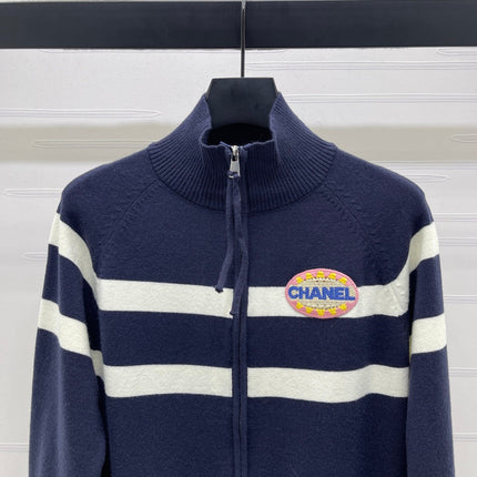 CHANEL 25S STAND-COLLAR CARDIGAN 283