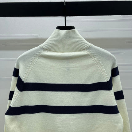 CHANEL 25S STAND-COLLAR CARDIGAN 282